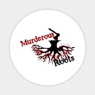 Murderous Roots Tree Logo Magnet